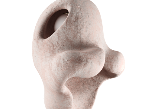 Fertility Form illuminated sculpture 3D Model