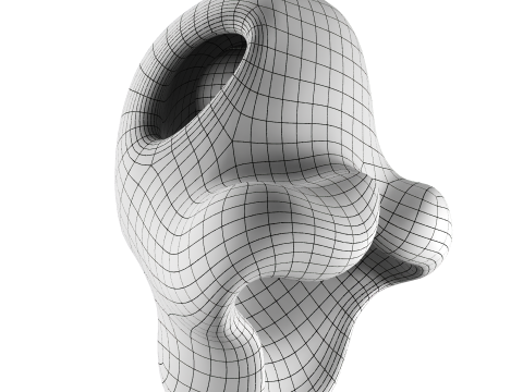 Fertility Form illuminated sculpture 3D Model