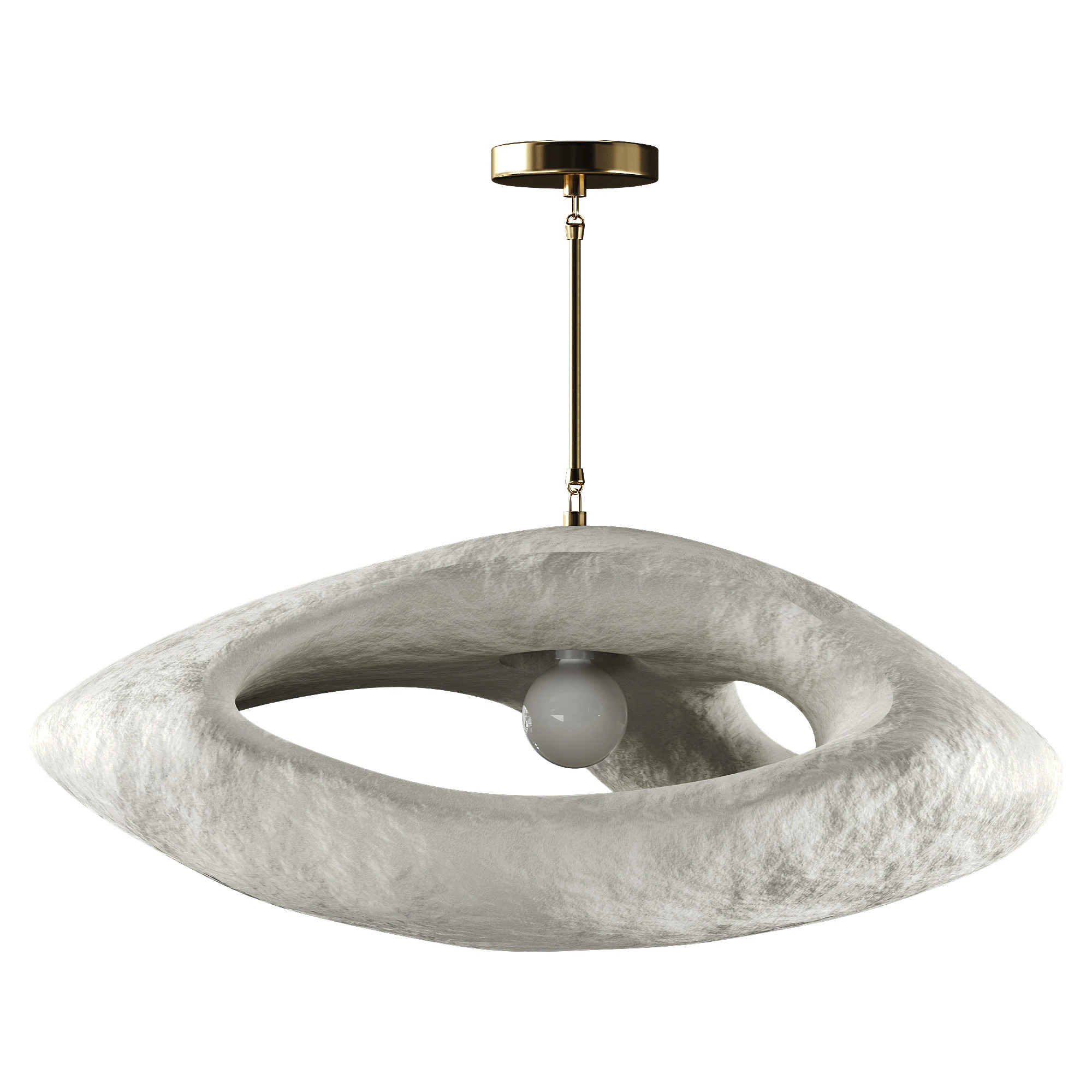 Fertility Form illuminated sculpture 3D Model .c4d .max .obj .3ds .fbx .stl .blend 