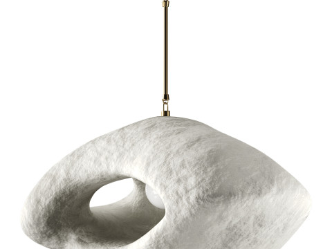 Fertility Form illuminated sculpture Model 3D
