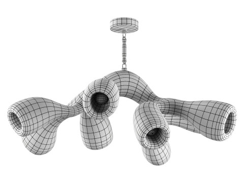 Fertility Form illuminated sculpture 3D Model