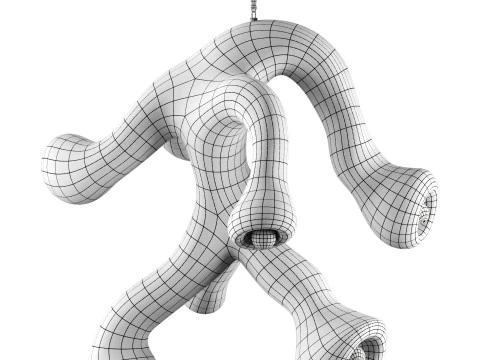 Fertility Form illuminated sculpture 3D Model