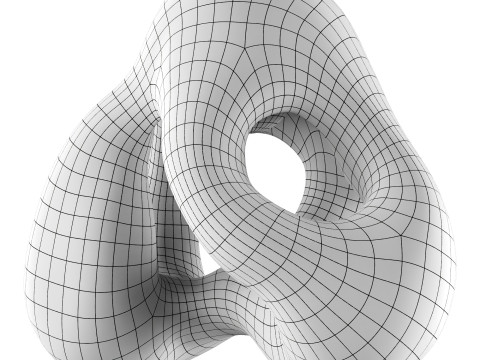 Fertility Form illuminated sculpture 3D Model
