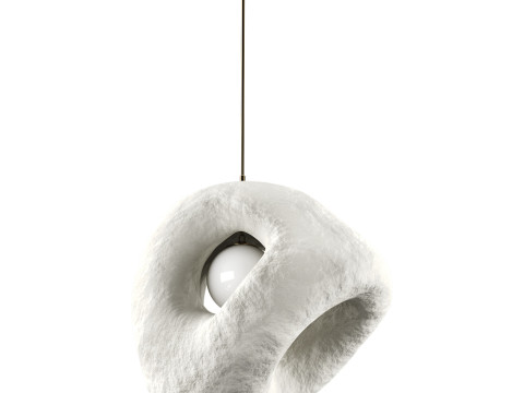 Unique Fertility Form illuminated sculpture 3D Model