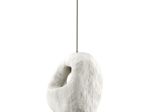 Unique Fertility Form illuminated sculpture Modèle 3D