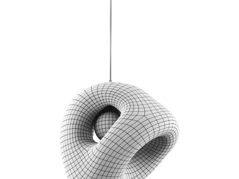 Unique Fertility Form illuminated sculpture Modèle 3D