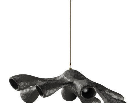 Fertility Form illuminated sculpture Model 3D