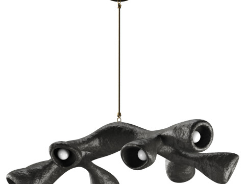 Fertility Form illuminated sculpture Model 3D