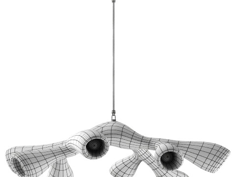 Fertility Form illuminated sculpture Model 3D
