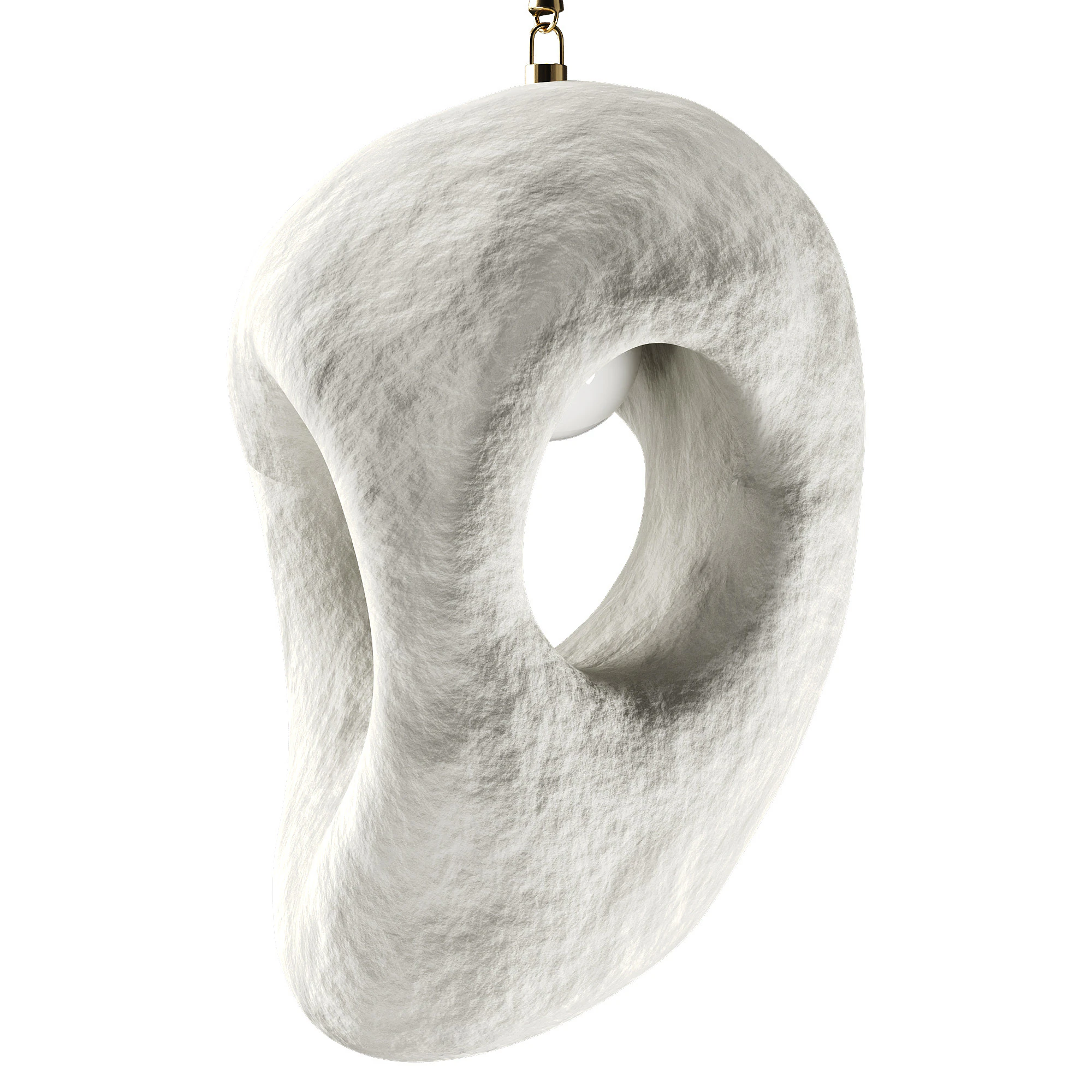 Fertility Form illuminated sculpture 3D Model .c4d .max .obj .3ds .fbx .stl .blend 