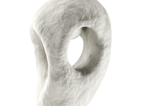 Fertility Form illuminated sculpture 3D Model