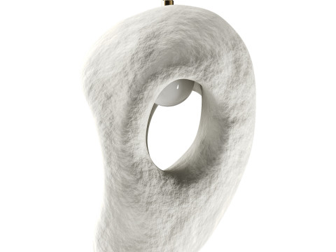 Fertility Form illuminated sculpture Model 3D