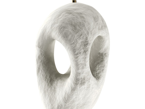 Fertility Form illuminated sculpture Model 3D