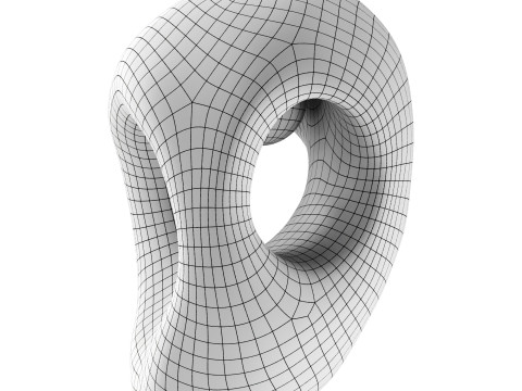 Fertility Form illuminated sculpture Model 3D