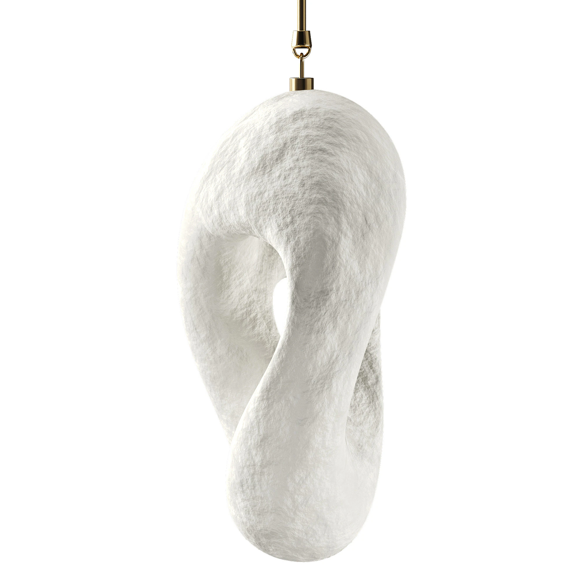 Fertility Form Pendant Light 3D Model .c4d .max .obj .3ds .fbx .stl .blend 