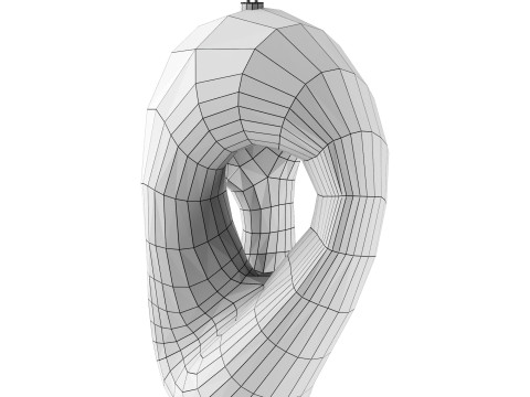 Fertility Form Pendant Light 3D Model