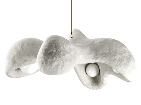 Ovorepository illuminated sculpture 3D Model