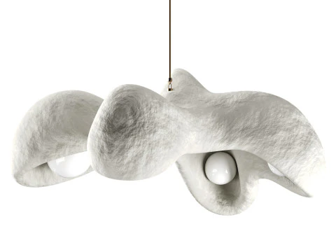 Ovorepository illuminated sculpture 3D Model