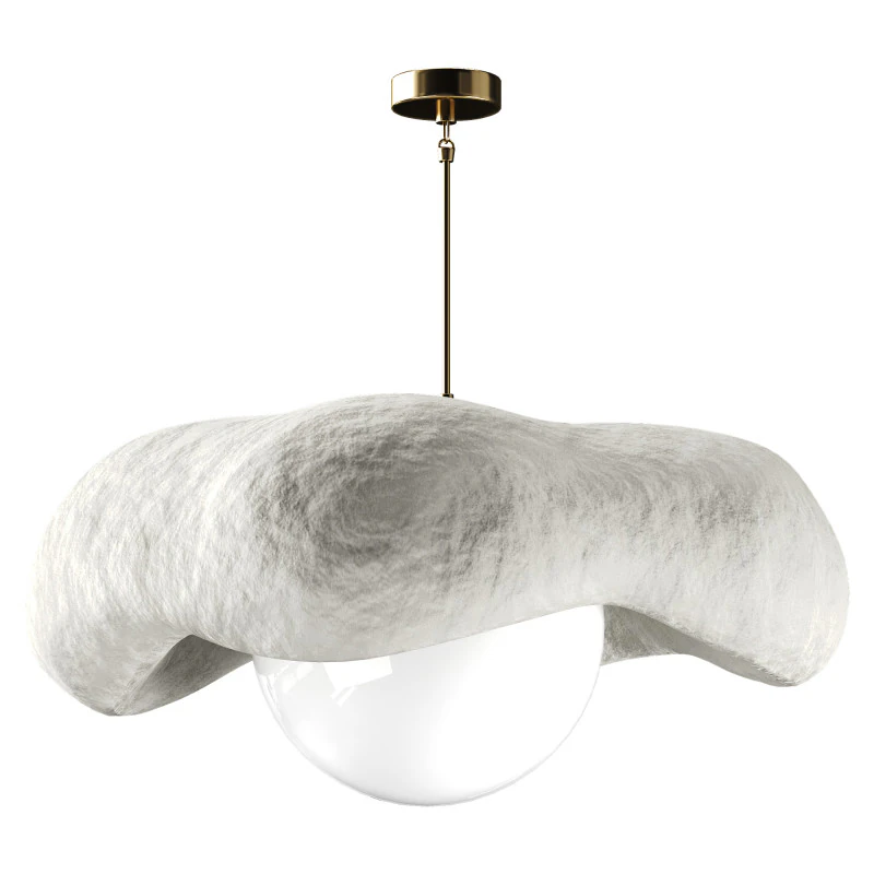 Sculpture lumineuse Langue de Flamant Rose Modèle 3D .c4d .max .obj .3ds .fbx .stl .blend 