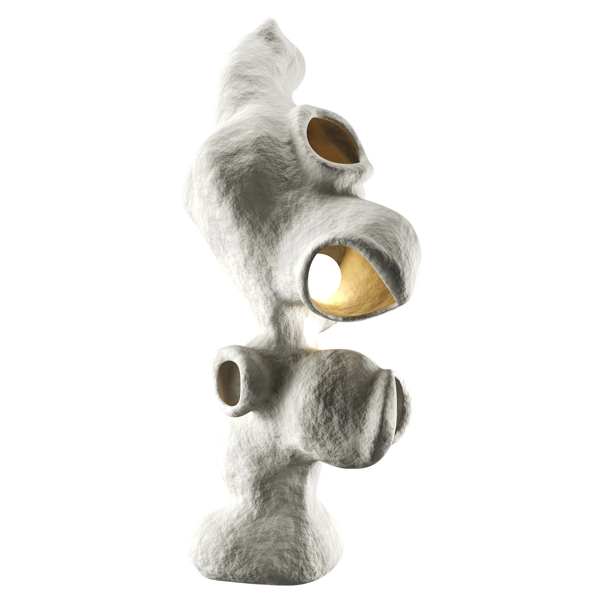 Fertility Form illuminated sculpture 3D Model .c4d .max .obj .3ds .fbx .stl .blend 