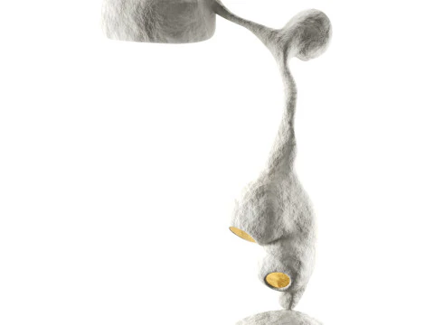 Unique Ovorepository floor lamp 3D Model