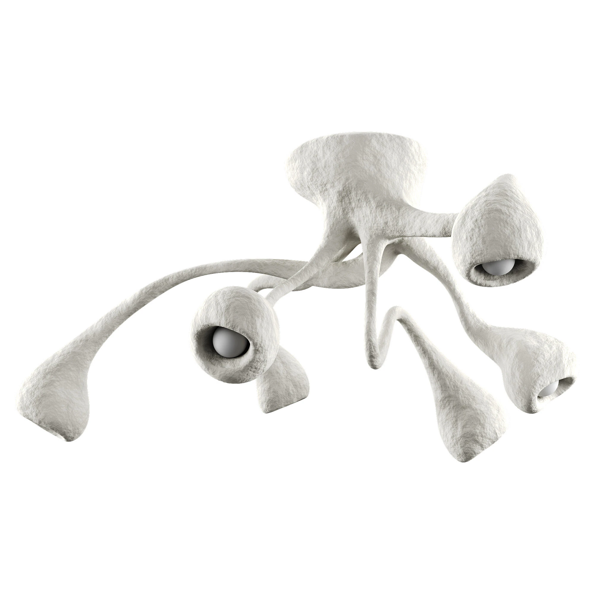 Unique Fertility Form illuminated sculpture 3D Model .c4d .max .obj .3ds .fbx .stl .blend 