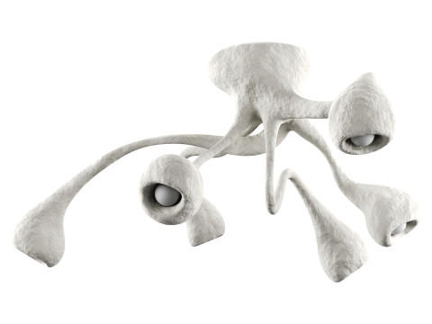 Unique Fertility Form illuminated sculpture 3D Модель