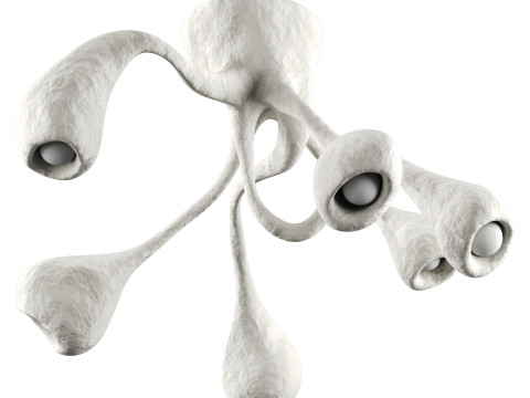 Unique Fertility Form illuminated sculpture 3D 模型
