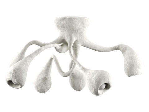 Unique Fertility Form illuminated sculpture 3D 模型