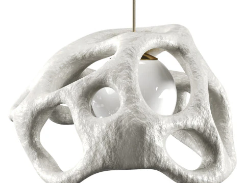 Flush mount pendant 3D Model