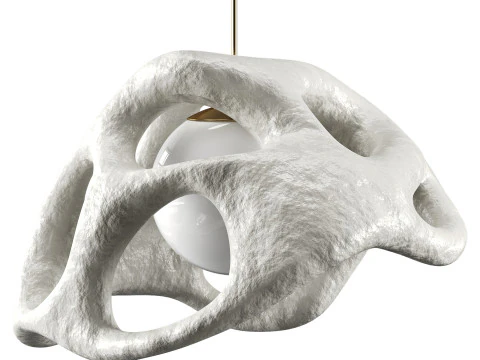 Flush mount pendant 3D Model