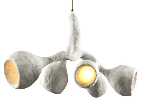 Scultura illuminata Fertility Form Modello 3D