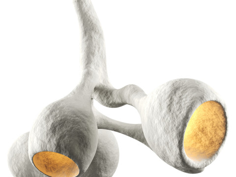 Fertility Form illuminated sculpture 3D 模型