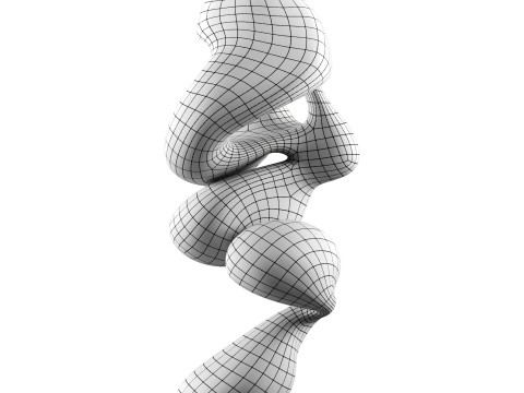 Untitled illuminated sculpture 3D Модель