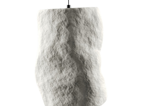 Clay pendant lamp 3D Model