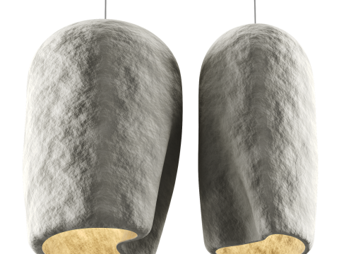 Nordic Minimalist Pendant Light 3D Model