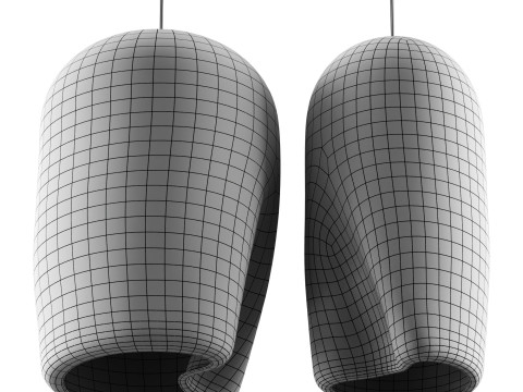 Nordic Minimalist Pendant Light 3D Model