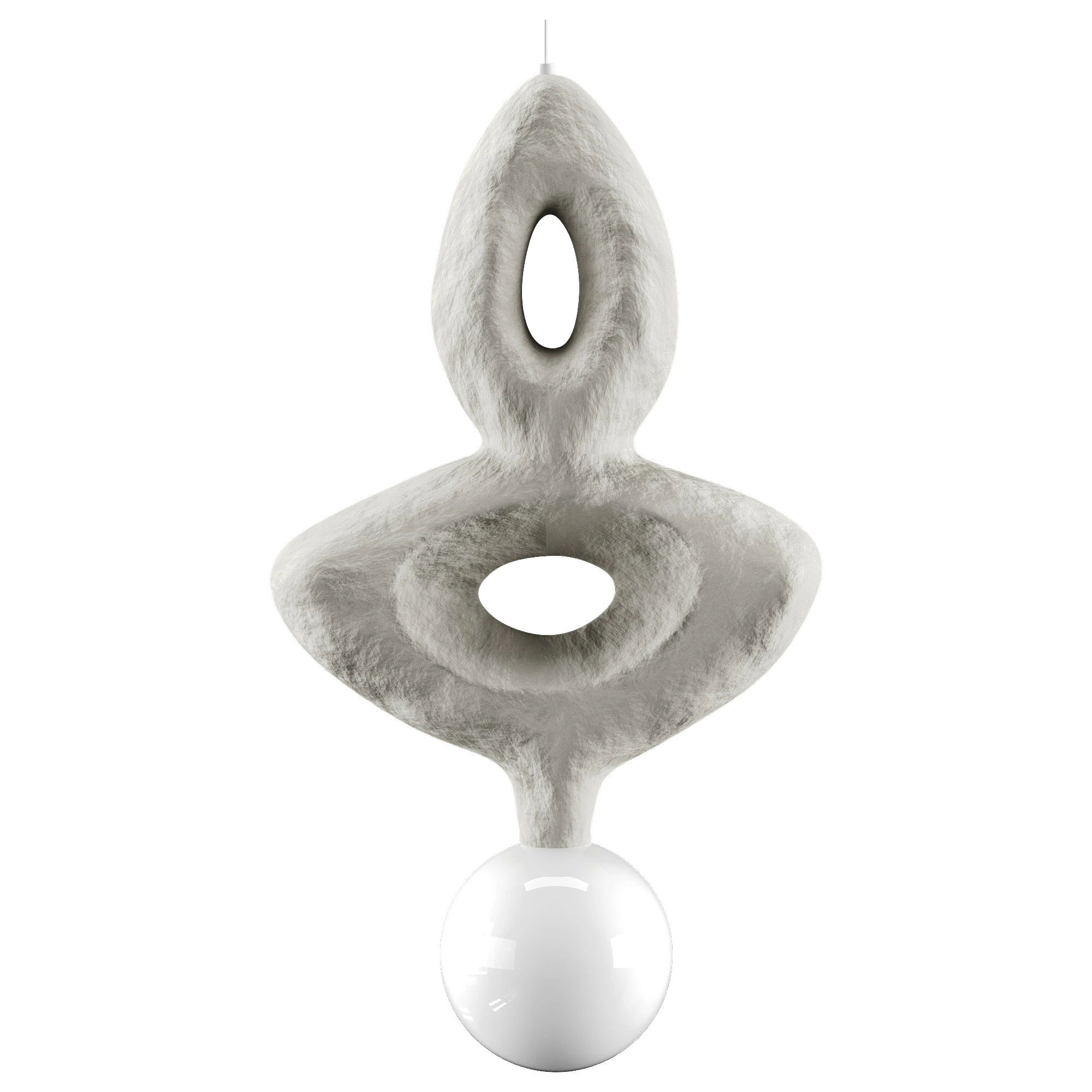 Y&uuml;kselen Işık Kolye 3D Model .c4d .max .obj .3ds .fbx .stl .blend 