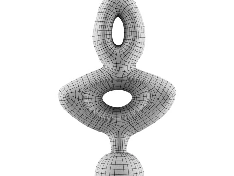 Y&uuml;kselen Işık Kolye 3D Model