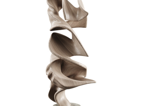 Abstract Sculpture Modello 3D