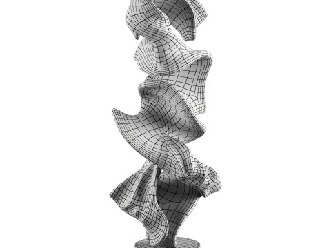 Abstract Sculpture Modello 3D