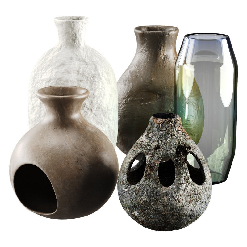 Vase Modello 3D .c4d .max .obj .3ds .fbx .stl .blend 