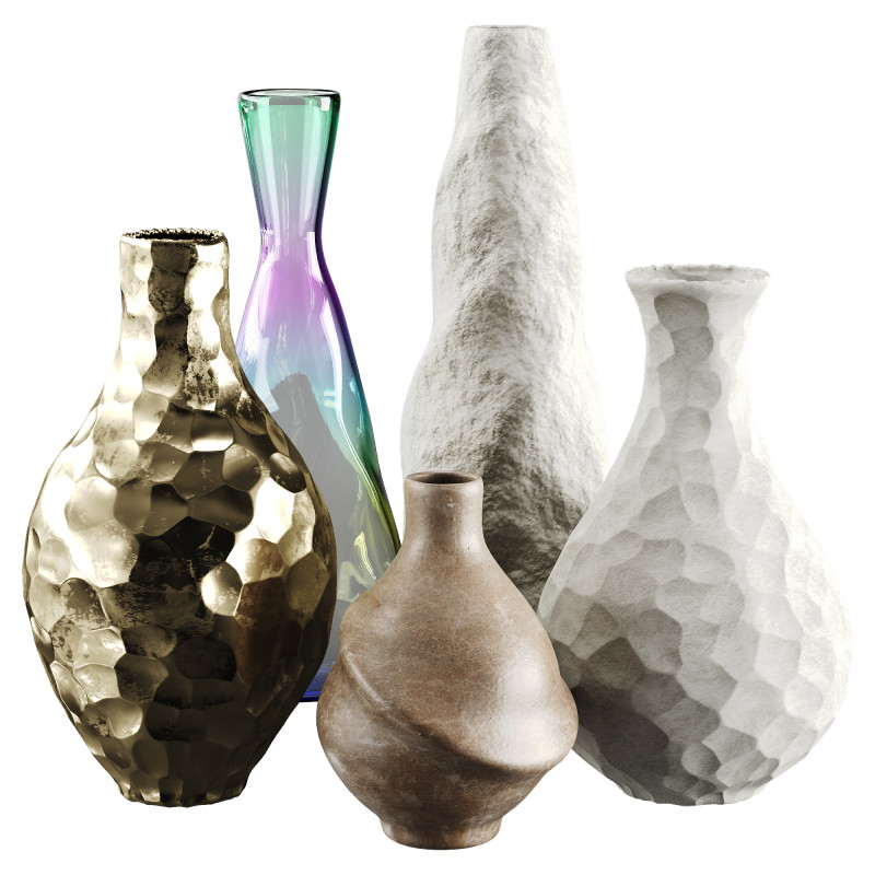 Vase 3D Модель .c4d .max .obj .3ds .fbx .stl .blend 