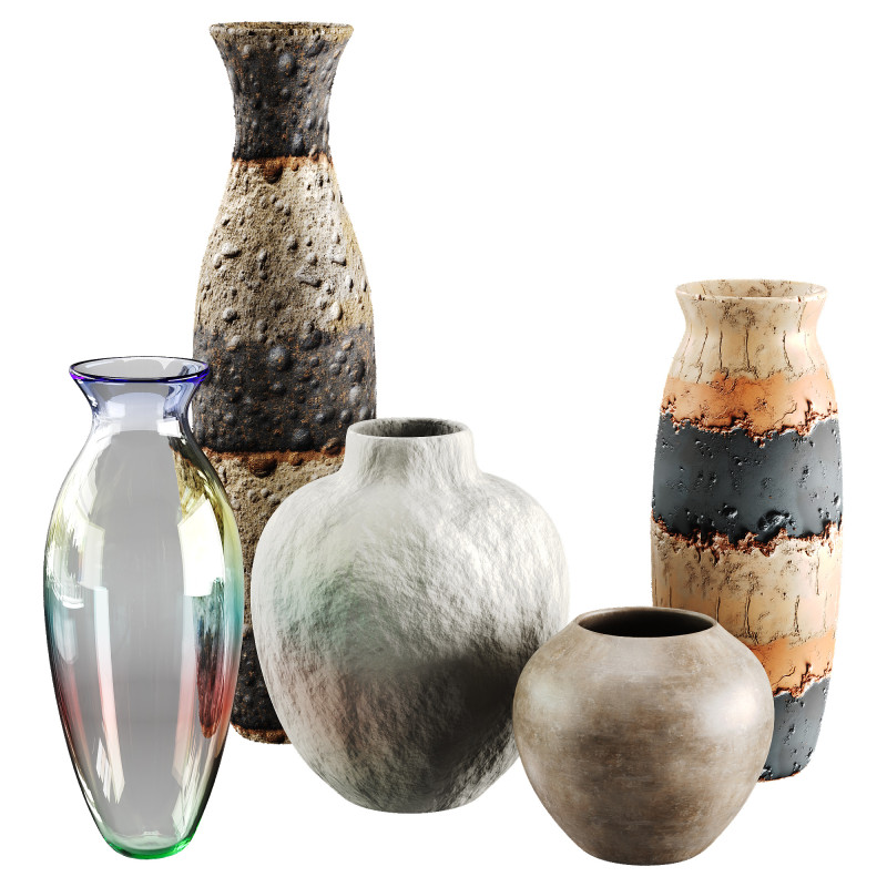 Vase 3Dモデル .c4d .max .obj .3ds .fbx .stl .blend 
