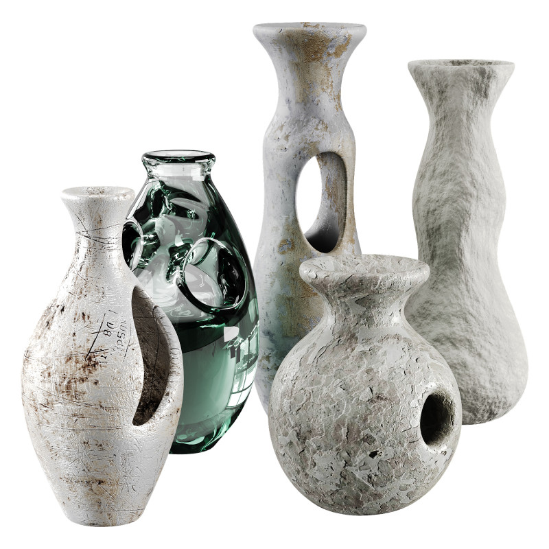 Vase 3D Модель .c4d .max .obj .3ds .fbx .stl .blend 