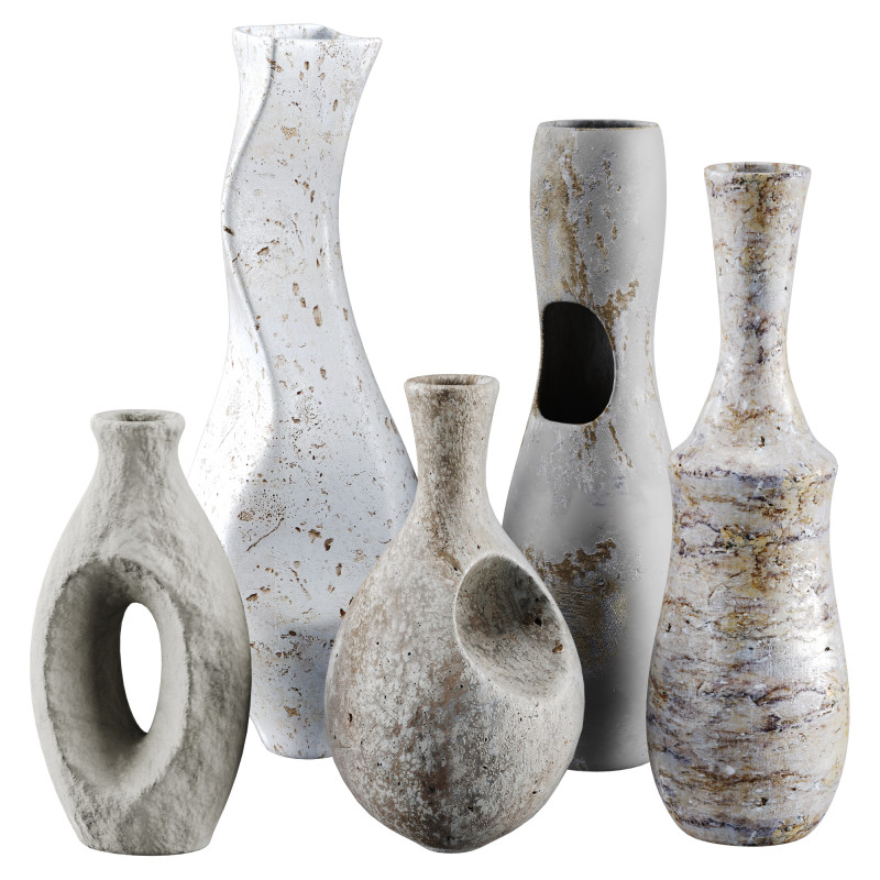 Vase 3D Model .c4d .max .obj .3ds .fbx .stl .blend 