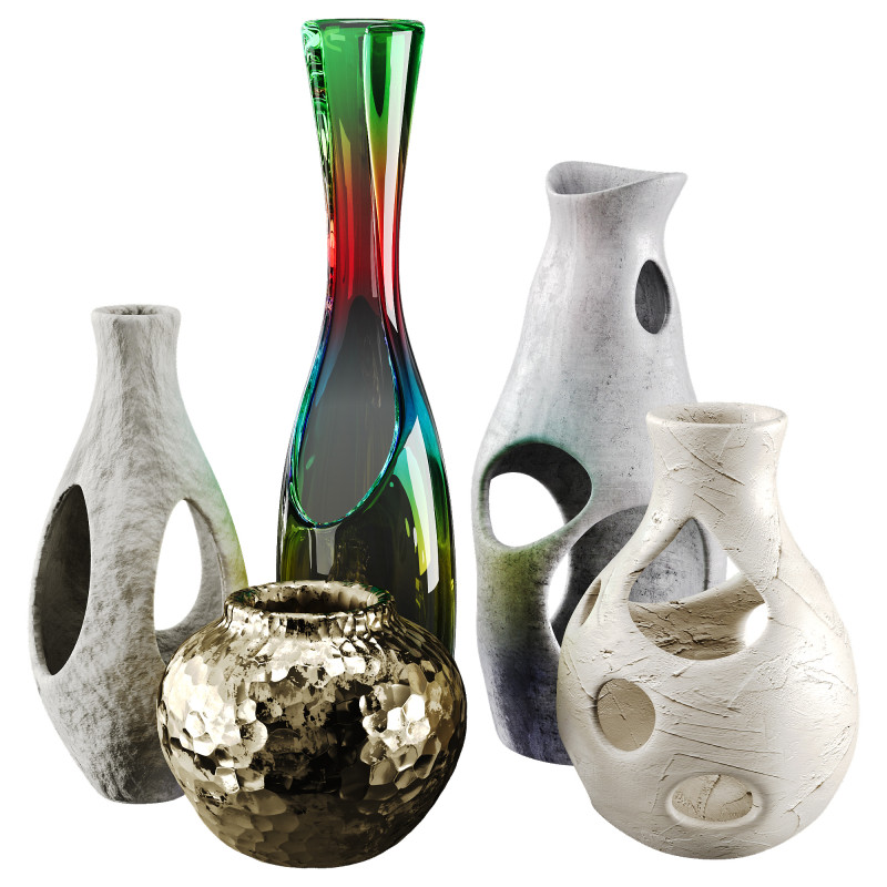 Vase Modelo 3D .c4d .max .obj .3ds .fbx .stl .blend 