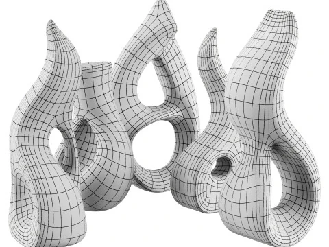 Statua decorativa Modello 3D