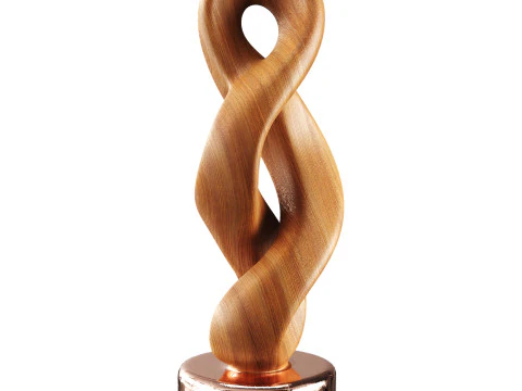 Scultura astratta Modello 3D