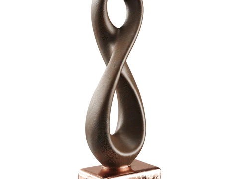 Scultura astratta Modello 3D